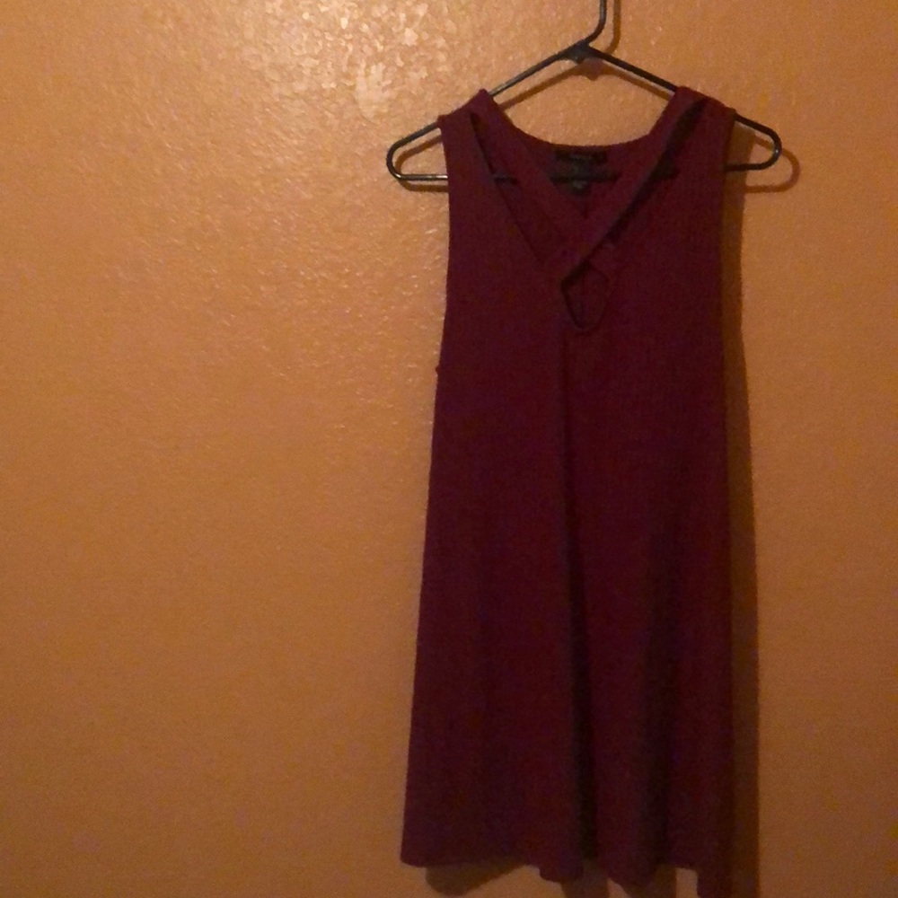 Maroon Tank Dress (L)